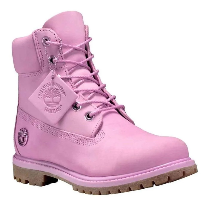 Bota TIMBERLAND 6" WATERPROOF Mujer PREMIUM Rosa