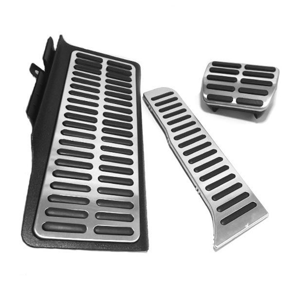 SET DE CUBRE PEDALES TRANSMISION AUTOMATICA COMPATIBLES CON VOLKSWAGEN JETTA MK6 2010 A 2018