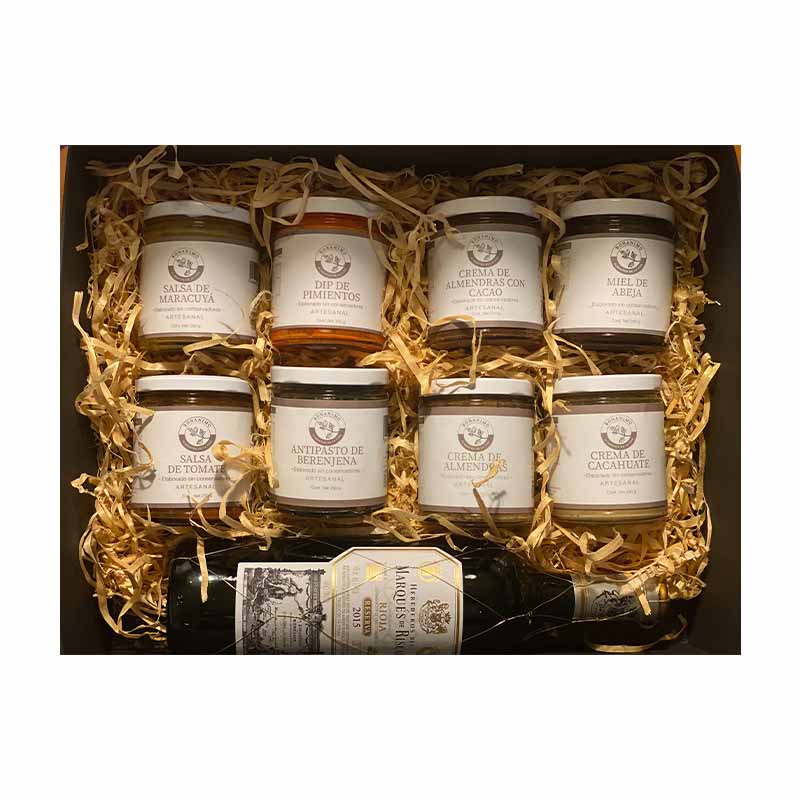 KIT DE VINO 700 (incluye vino sugerido de 700)