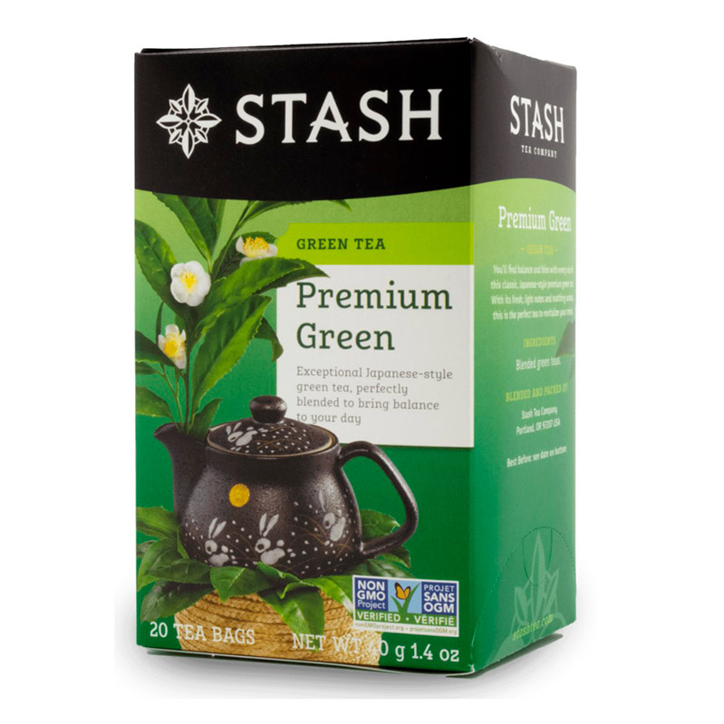 Té Herbal Stash Premium Green (Verde) 20 Sobres