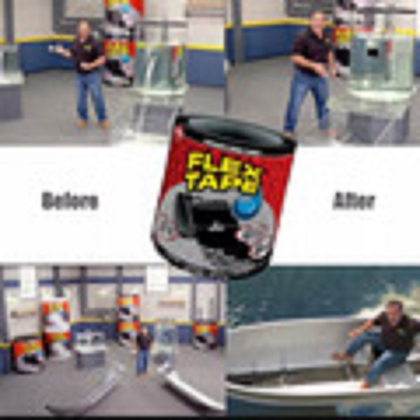 Cinta De Cahucho Sellador De Fugas Flex Tape Reparacion De Tinacos Resistente