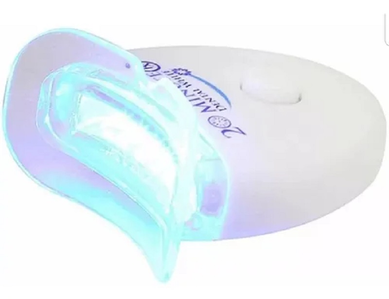 Kit De Blanqueamiento Dental Tratamiento Luz Led Dientes 20Minutos Aseo Higiene Bucal 