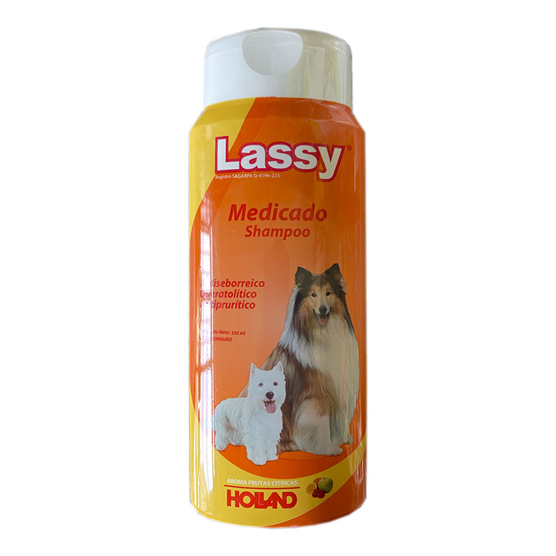 Shampoo Lassy Medicado 350 ml. Holland