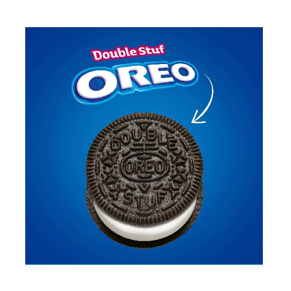 Galletas Oreo Sándwich de Chocolate Doble Relleno Tamaño Familiar 566 g Importadas