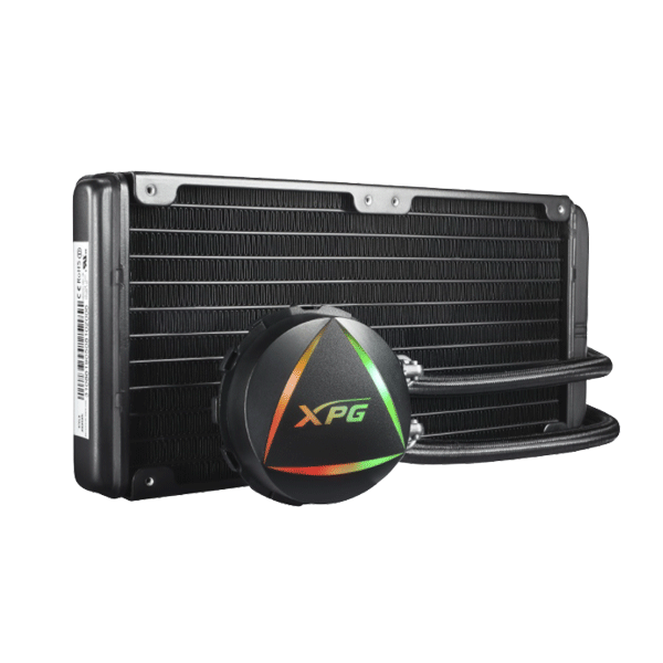 XPG LEVANTE ENFRIAMIENTO LÍQUIDO PARA CPU, 2X 120MM, 600RPM - 2000RPM