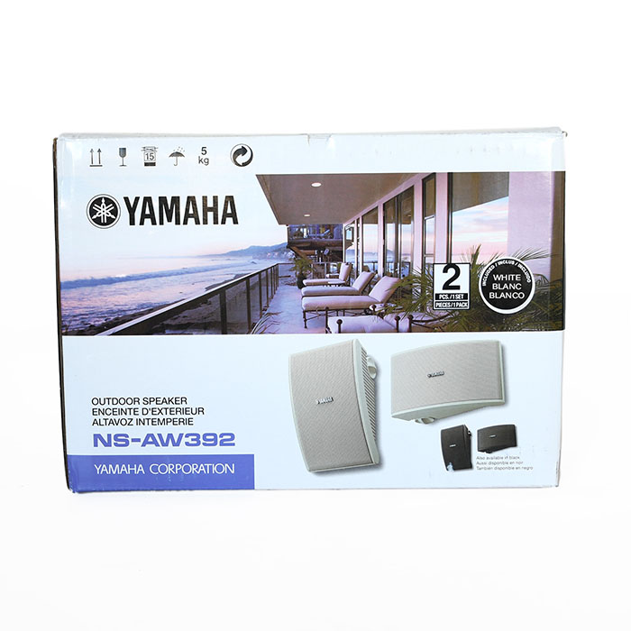 Bocinas Altavoces Exterior Interperie Yamaha Nsaw392wh