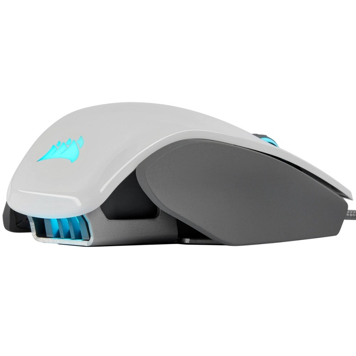 Mouse Corsair M65 RGB Elite FPS Alámbrico Óptico USB Gaming Blanco CH-9309111-NA.