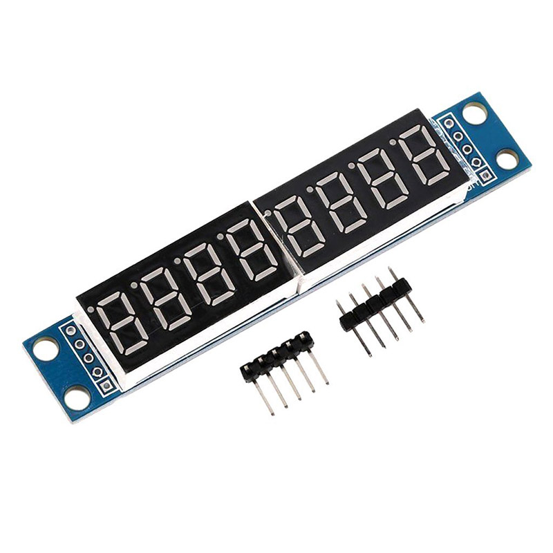 Módulo Display 7 Segmentos 8 Digitos Max7219 Arduino Pic