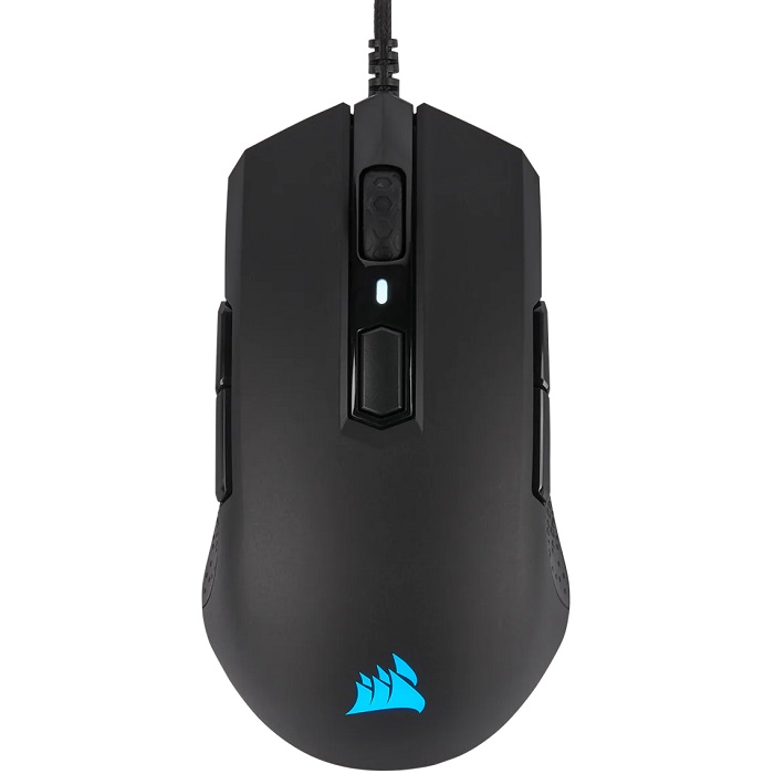 Mouse Corsair M55 RGB PRO Alámbrico Óptico USB Gaming Negro CH-9308011-NA