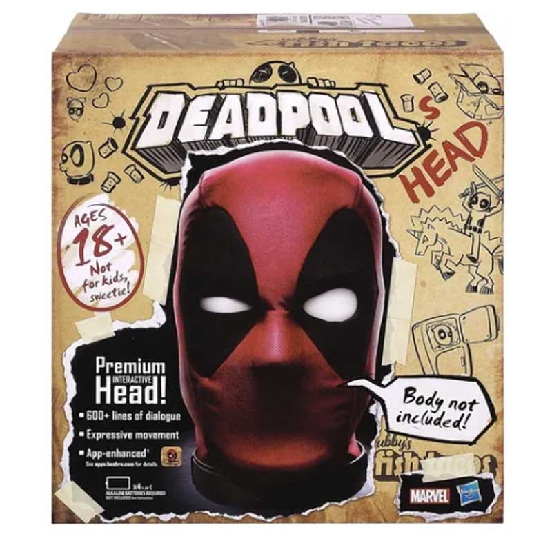 Marvel Legends Cabeza De Deadpool Interactiva