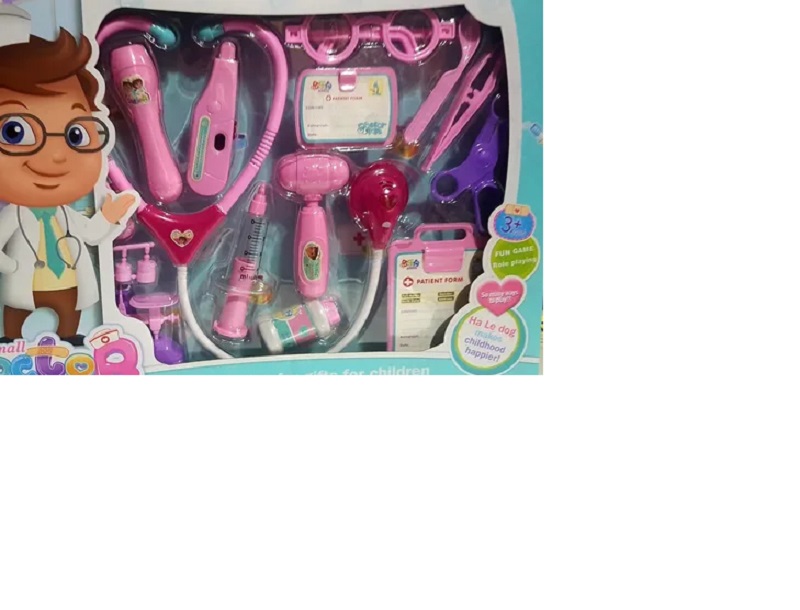 Set De Doctor Juguete Niñas Niños Con Luz Y Sonido Herramientas Medicas