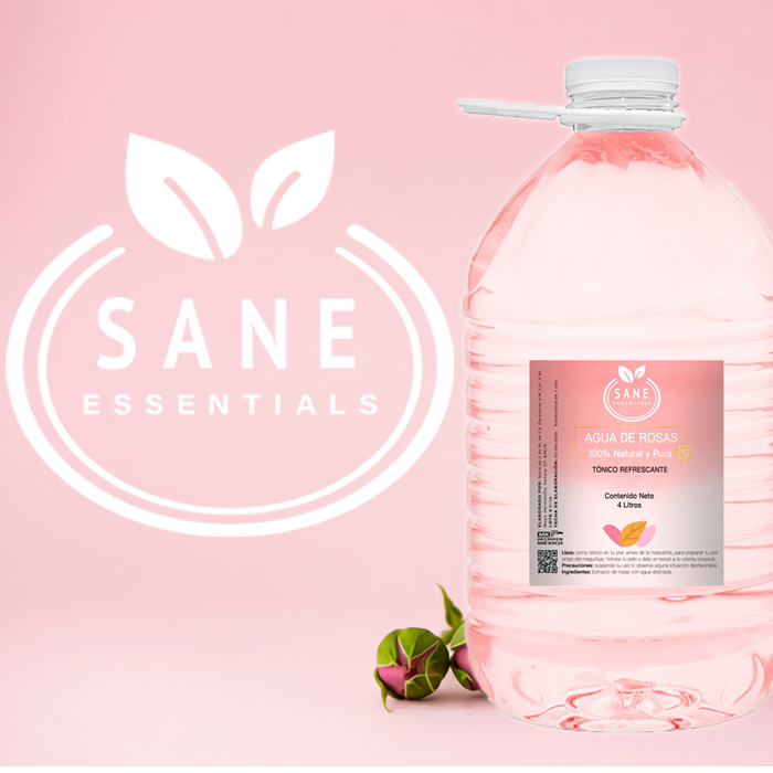 Agua de Rosas Tónico facial 100% natural