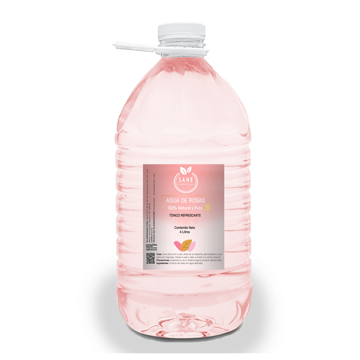 Agua de Rosas Tónico facial 100% natural