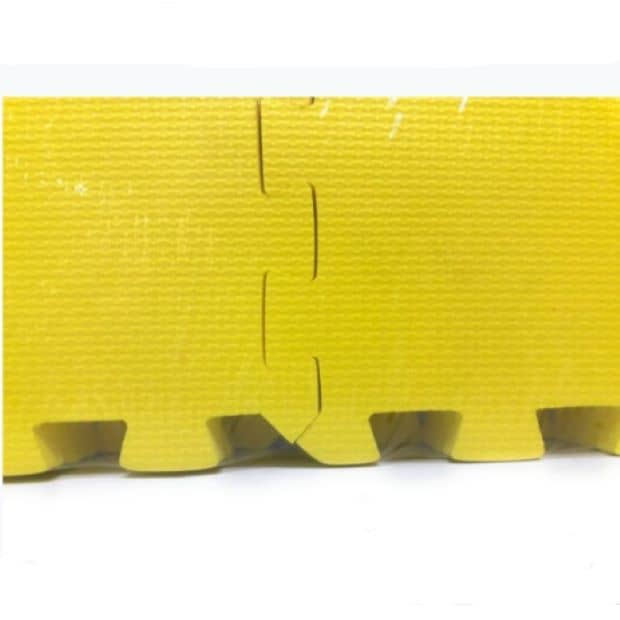 Tapete de Alta Resistencia 32.5 x 32.5 x 1.2 16 Piezas. Staying Shape. Color Amarillo (Liso)
