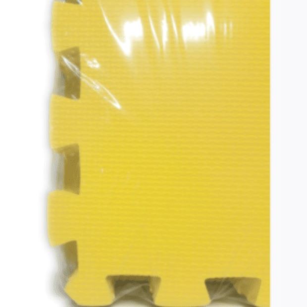 Tapete de Alta Resistencia 32.5 x 32.5 x 1.2 16 Piezas. Staying Shape. Color Amarillo (Liso)