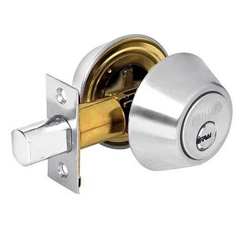 CERROJO SEGURIDAD CROMO PHILLIPS