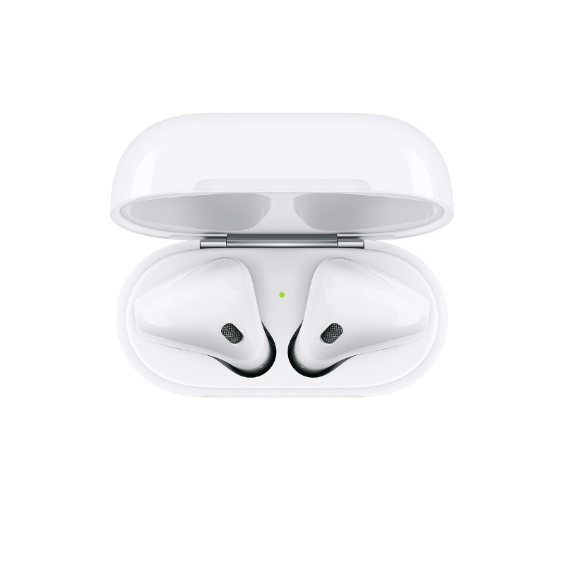 Apple AirPods (2da. Generación), Inalámbrico, Bluetooth, Blanco - incluye Estuche de Carga Alámbrico