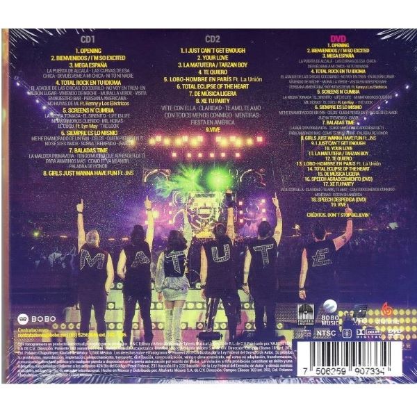 Matute ~ En concierto desde la Arena Ciudad de México (2CD+DVD)