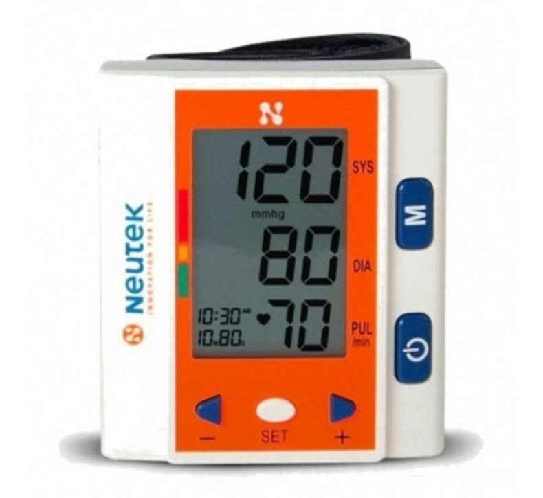 Baumanometro Digital Arterial De Muñeca Neutek Bp - 202h