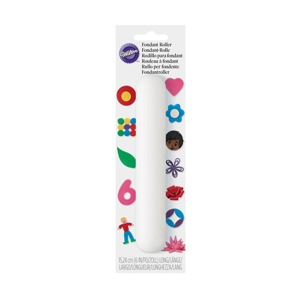 Rodillo Para Fondant Wilton Tamaño Pequeño, 15 Cm Antiadherente