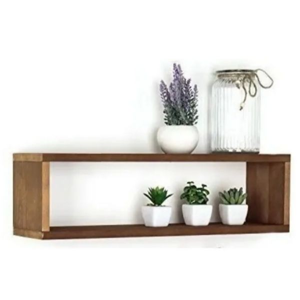 Repisa Rectangular Flotante de MDF Resistente