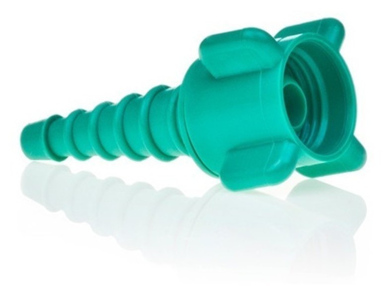 Conector Tuerca Plastico Para Oxigeno Niple Cola Raton