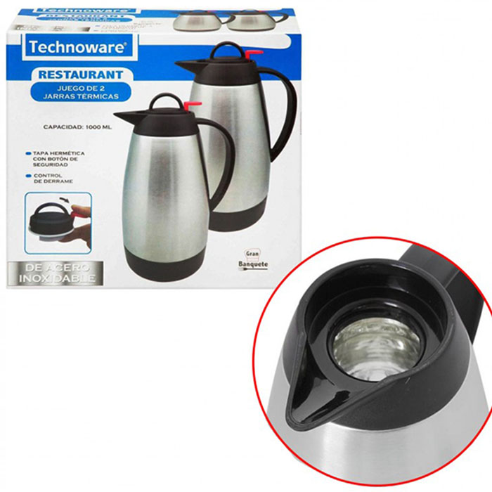 Jarras Térmicas 2 piezas para Restaurante