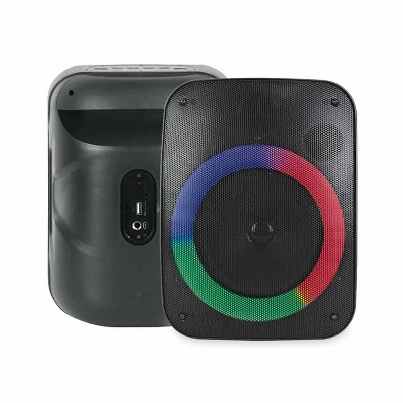 Bocina Bluetooth Portátil Kaiser KSW-5006 de 6 Pulgadas - Negro