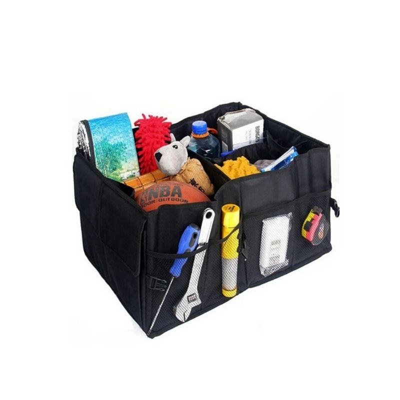 Organizador de Cajuela Coche Plegable Con Compartimientos Impermeable Camioneta Auto