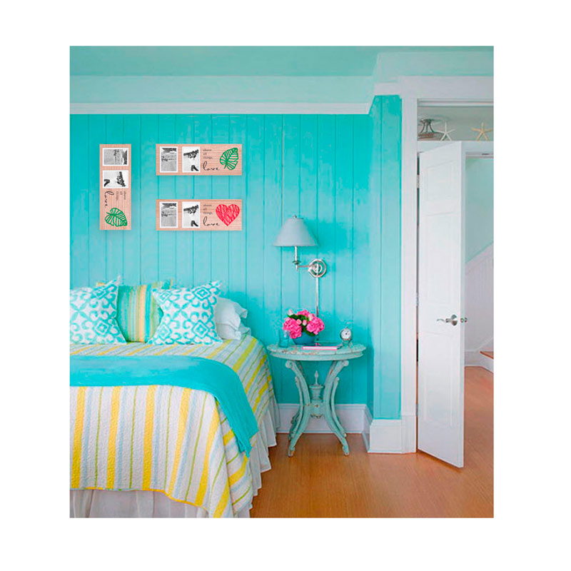 Portaretrato Madera 4x6 Diy Hilo Fotos Niños Bebes Corazon , Hoja  Decoracion Hogar Regalo 