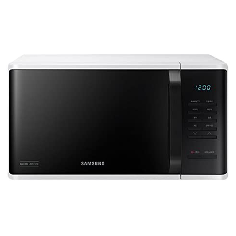 Horno de microondas Samsung 0.8 pies cúbicos color blanco MS23K3513AW/AX