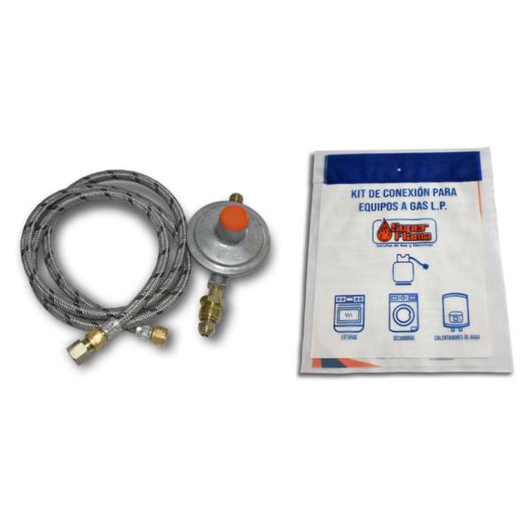 TANQUE VACIO PARA GAS L.P. 10 KG Y KIT DE INSTALACION PARA EQUIPOS A GAS L.P.