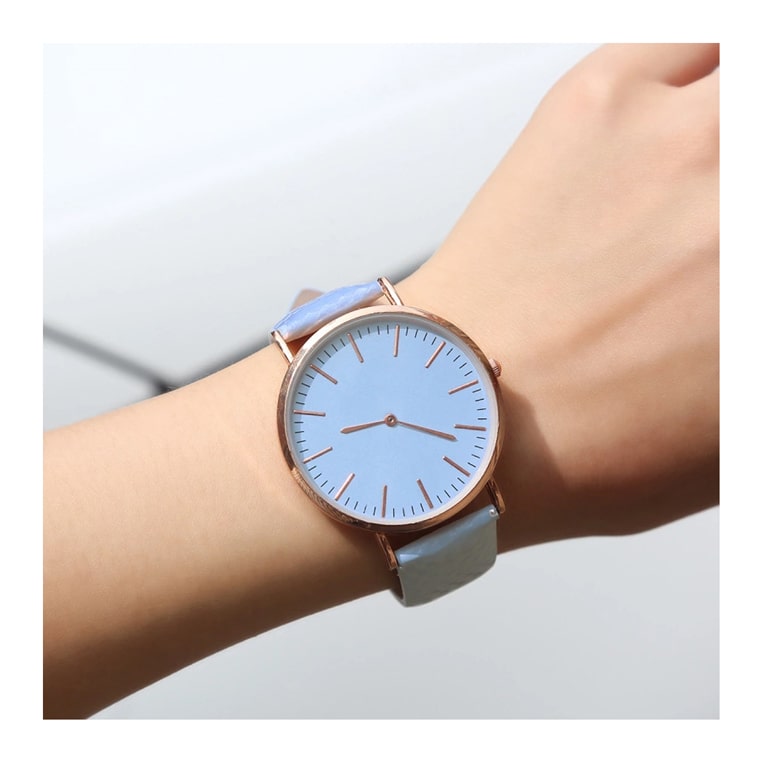 Reloj Mujer Colores Cambia Color Azul Resiste al Agua