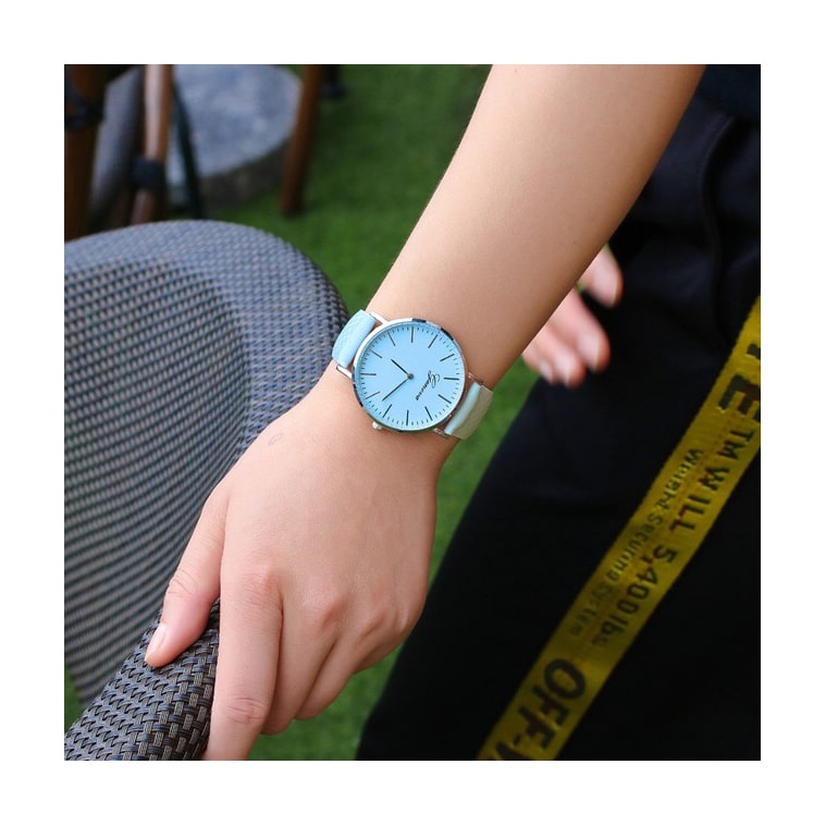 Reloj Mujer Colores Cambia Color Azul Resiste al Agua