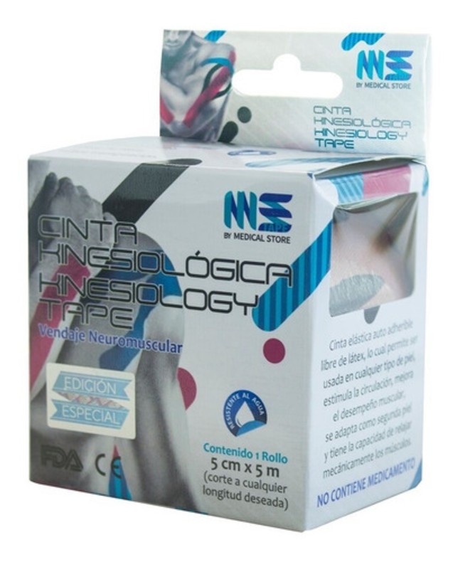 Cinta Kinesiologíca Vendaje Neuromuscular Hipoalergenicas  Camuflaje Carne