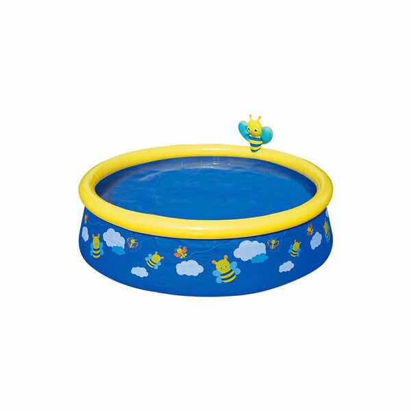 Flotador De Piscina Con Techo Inflable Para Bebé Úpale P8906 | Color Amarillo Flotador De Piscina Con Techo Inflable Para Bebé Úpale P8906 | Color Amarillo