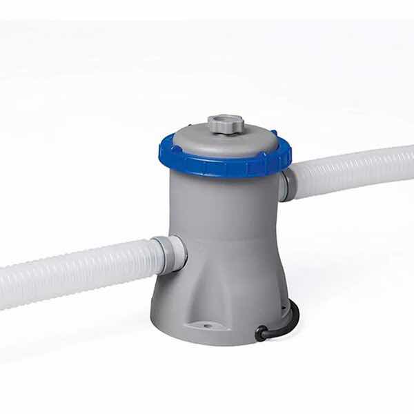 Alberca Inflable Piscina Circular Semi Inflable 3.05 m 3,800 L Familiar Azul Bestway