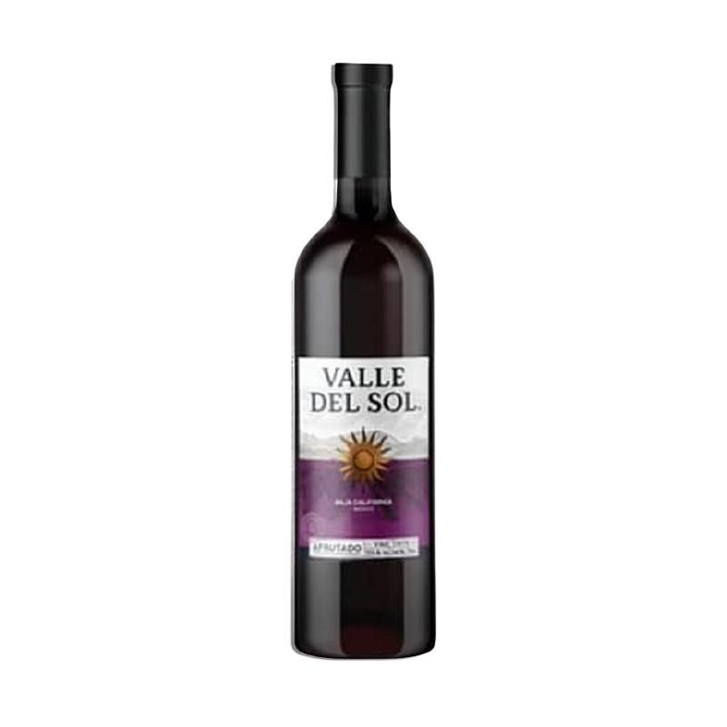 Vino Tinto, Afrutado Valle Del Sol 750 Ml. Mexicano