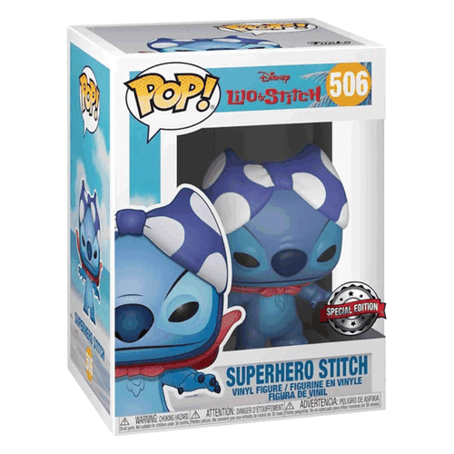 Funko Superhero Stitch Edición Especial Disney