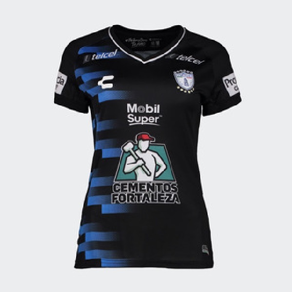 PLAYERA DAMA CHARLY PACHUCA NEGRO