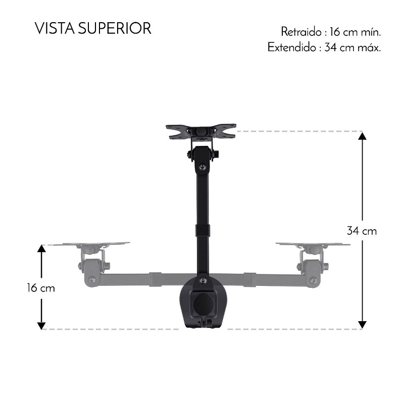 Soporte de escritorio para monitores de hasta 32 / STV-205