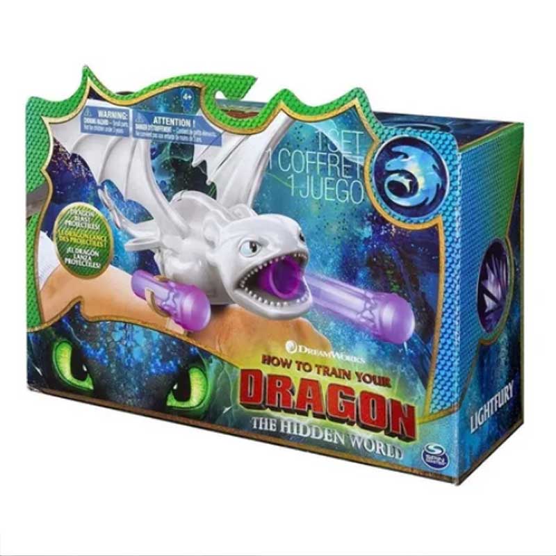Como Entrenar A Tu Dragon Furia Luminosa Lanzador De Muñeca