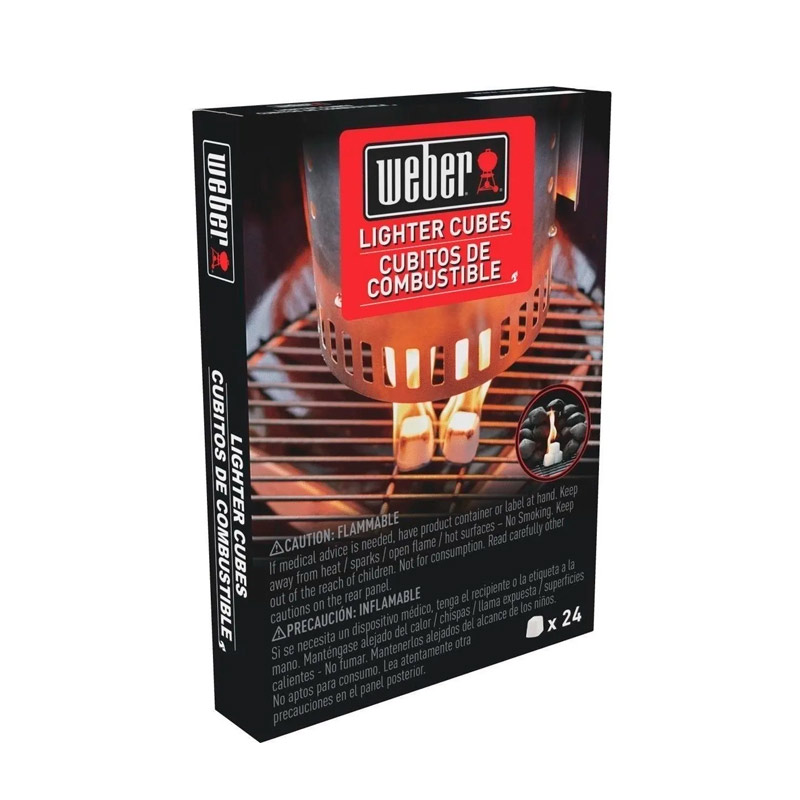 Weber Cubitos De Encendido Para Carbon (24 Cubitos)