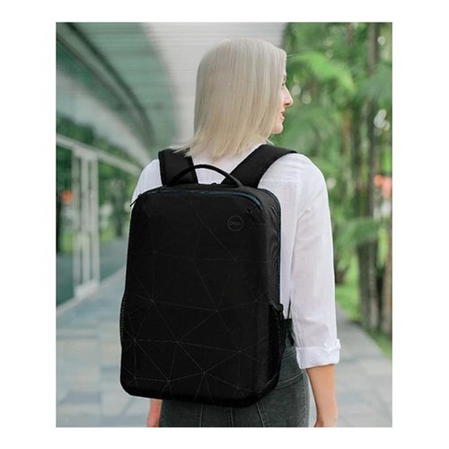 Mochila Essential Backpack-15 DELL ES1520P, 15", Negro c/ Azul, 454 g
