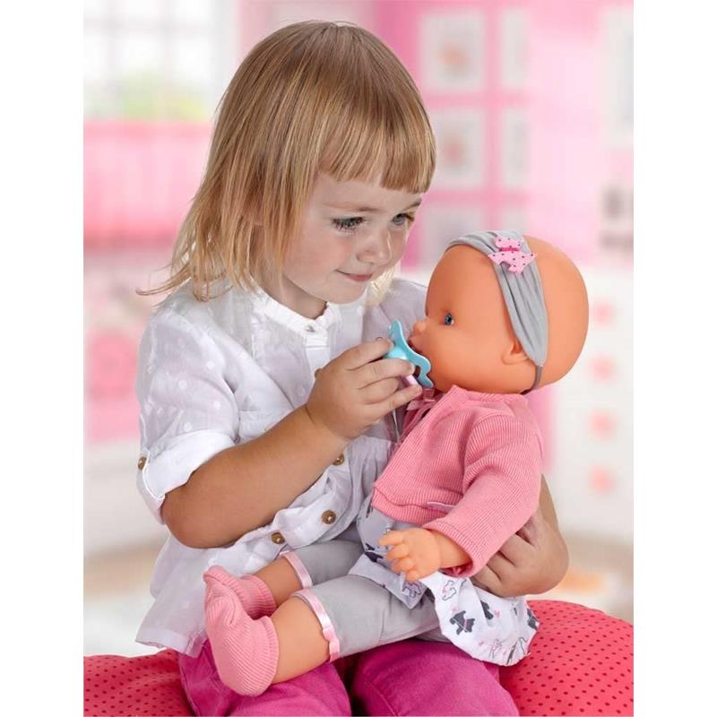 Nenuco Su Primer Chupete 35 Cm Vestido Perritos Cuerpo Duro