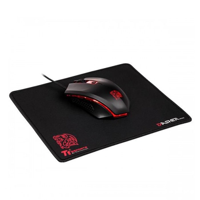 Mouse Thermaltake Talon X Gaming Gear, MO-CPC-WDOOBK-01 con mouse pad