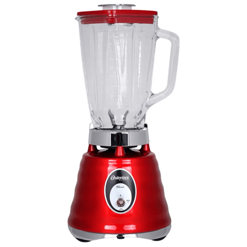 LICUADORA OSTER 4126 13 ROJA VASO DE VIDRIO 1 VEL. ORT