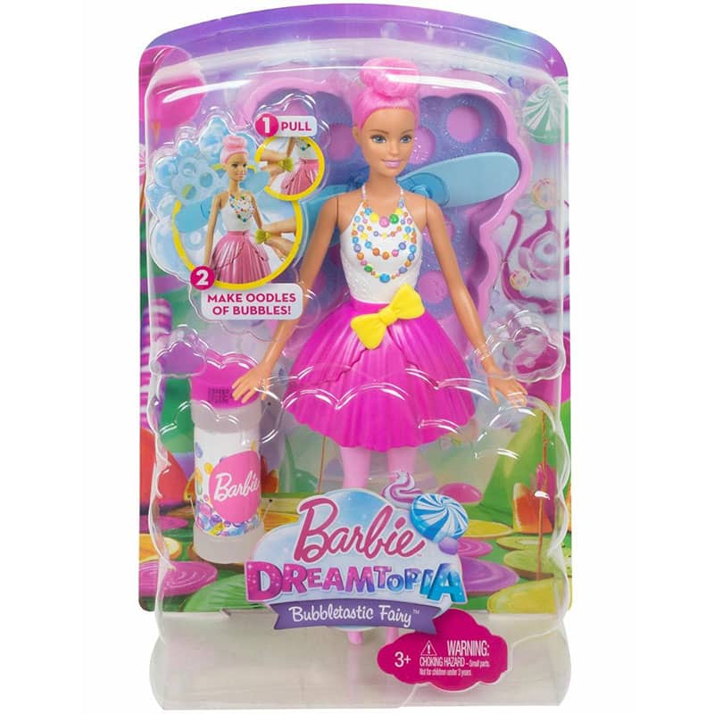 Barbie Dreamtopia Hada Burbujas Magicas Mattel