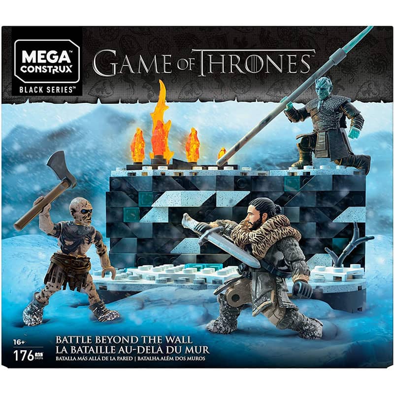 Batalla Mas Alla Del Muro Mega Construx Game Of Thrones 