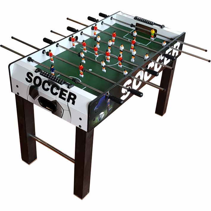 Futbolito Grande 120 cm Madera, Metal Con 2 Bolas Incluidas